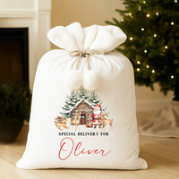 Personalised Christmas Santa Sack | Nutcracker Ballerina