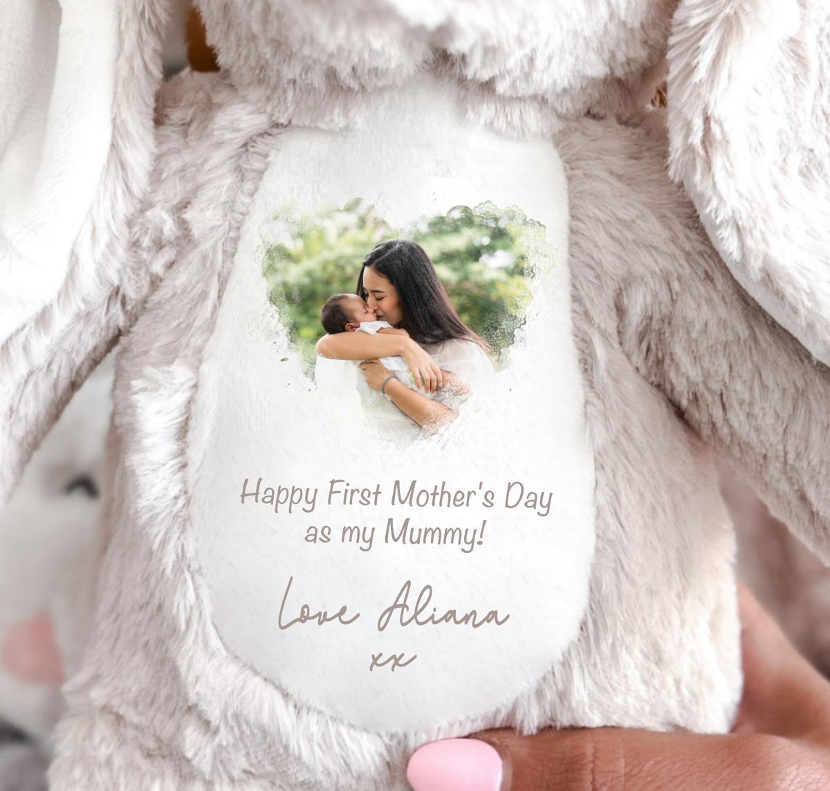 Personalised Mother's Day Photo Teddy