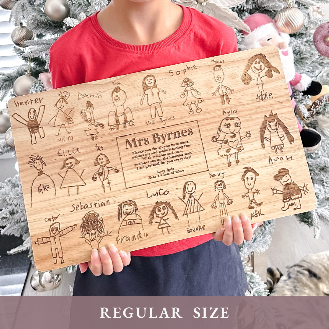 Teacher Group Gift Cheese Board