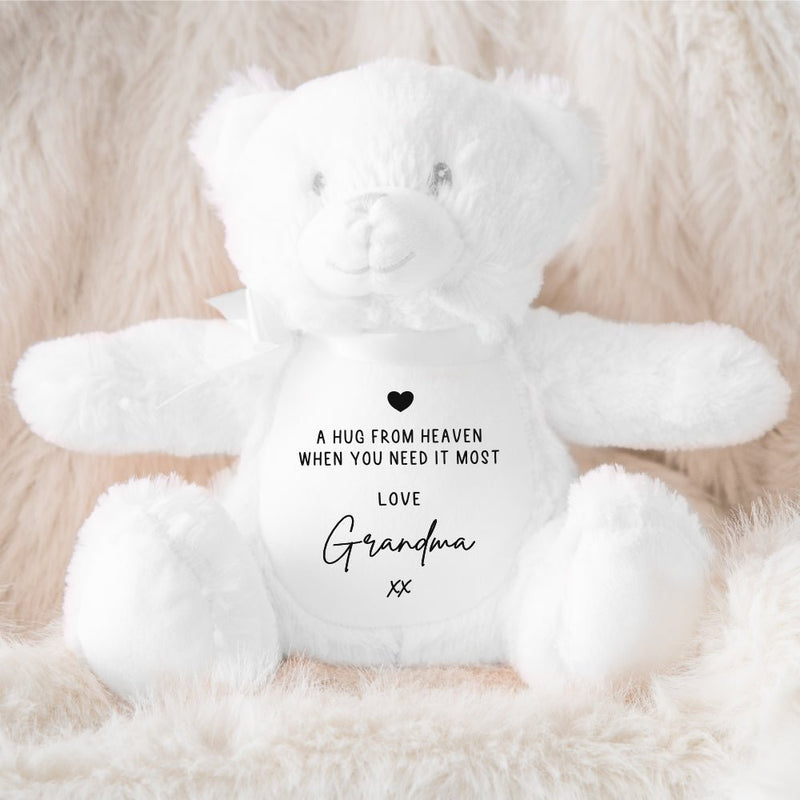 A Hug from Heaven Personalised Teddy - Ayla & Lara