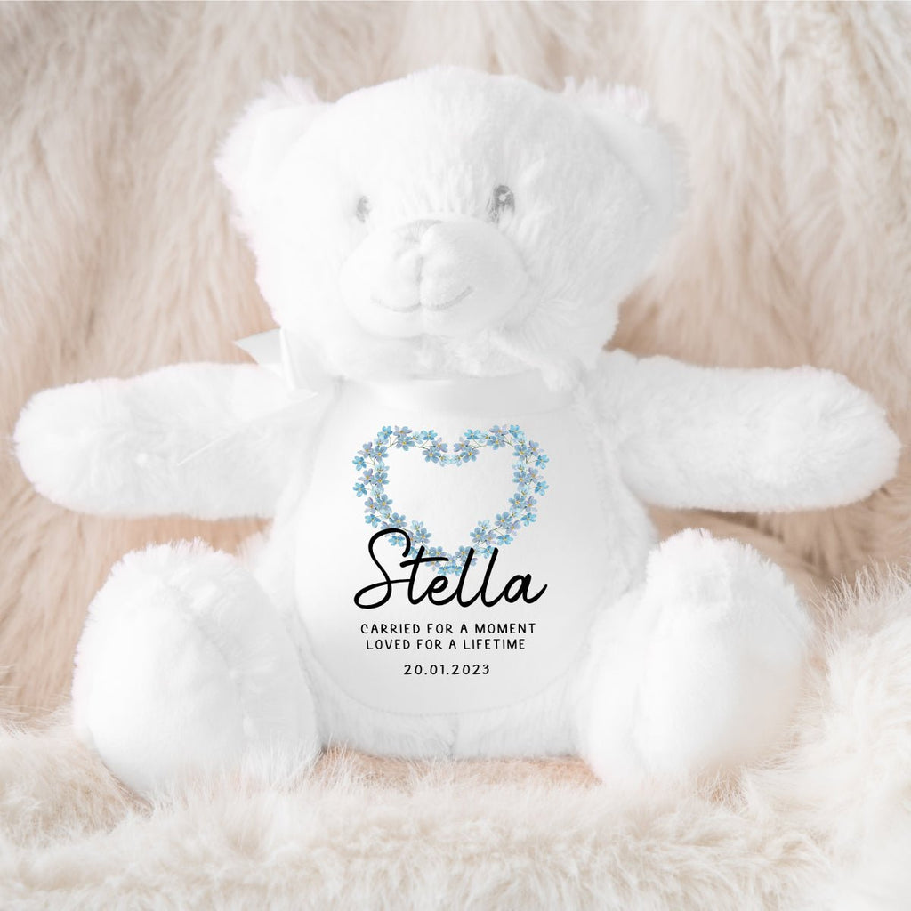 Carried for a moment Personalised Teddy | Still Life Teddy - Ayla & Lara