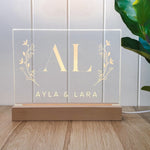 Large Custom Business Logo Light - Ayla & Lara