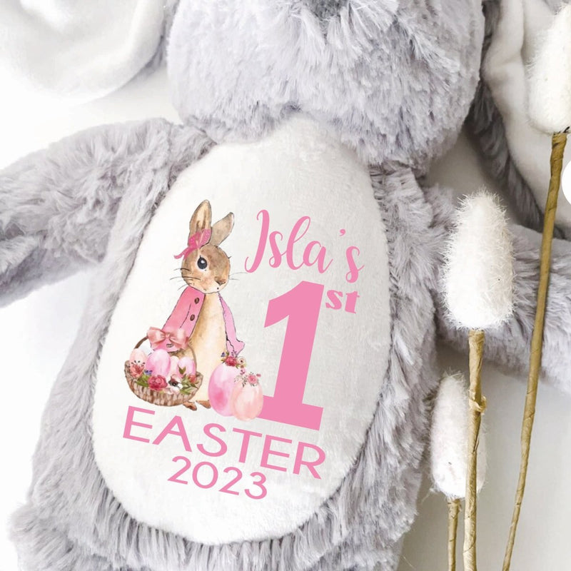 Personalised 2023 First Easter Bunny - Ayla & Lara