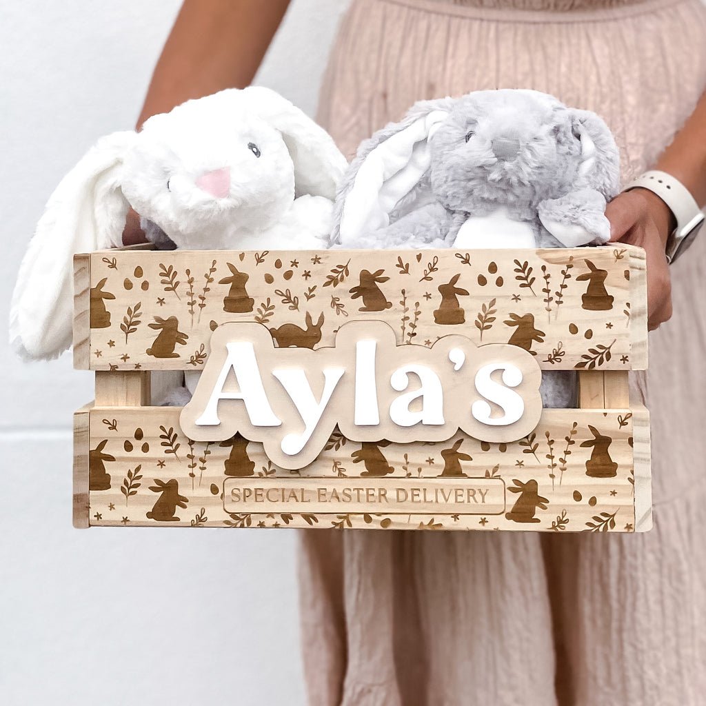 Personalised Easter Crate - Ayla & Lara