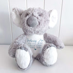 Personalised Koala - Birth Details - Ayla & Lara