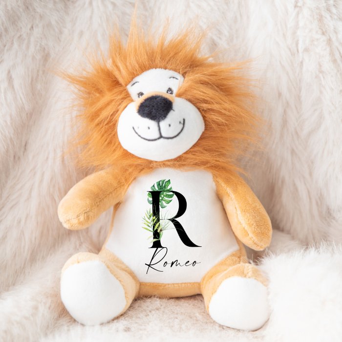 Personalised Lion | Jungle Style Initial - Ayla & Lara